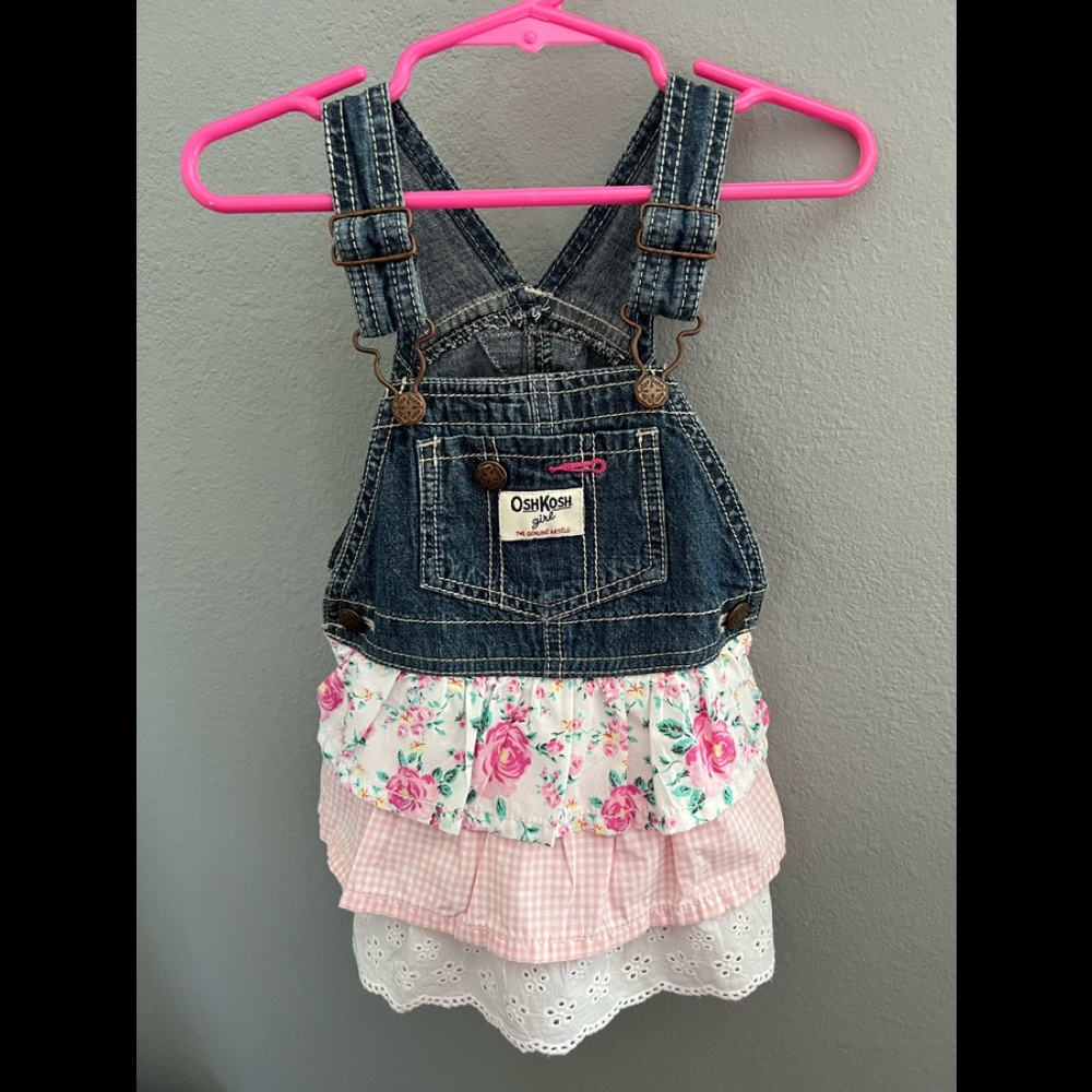 1 overall dress OSHKOSH girl
